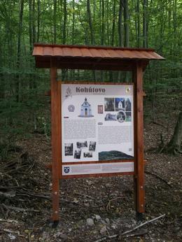 Informačná tabuľa Kohútovo